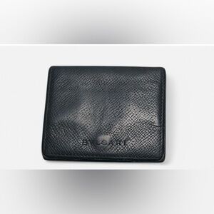 Bulgari Textured Black Card Holder